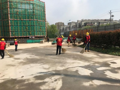 工地是我家，衛(wèi)生靠大家